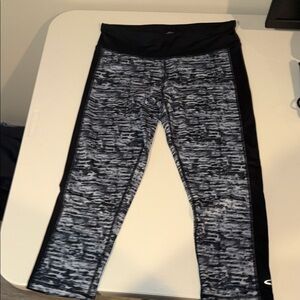 Champion Women's Black and Gray Leggings